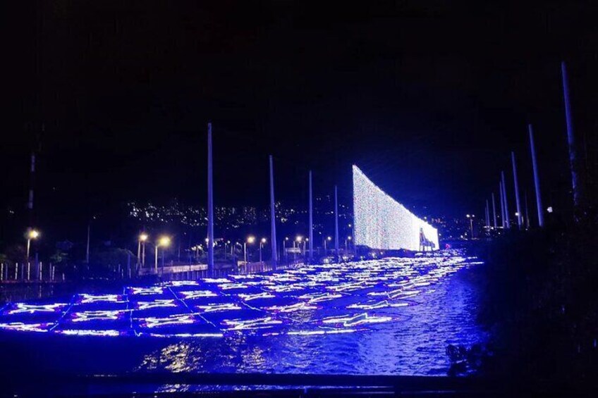 Night Tour Christmas Lights in Medellin