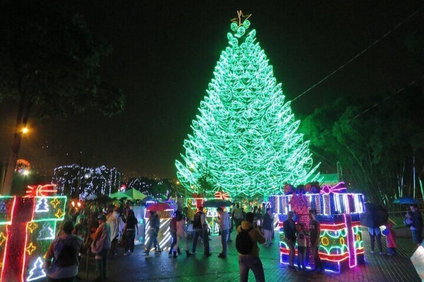 Night Tour Christmas Lights in Medellin
