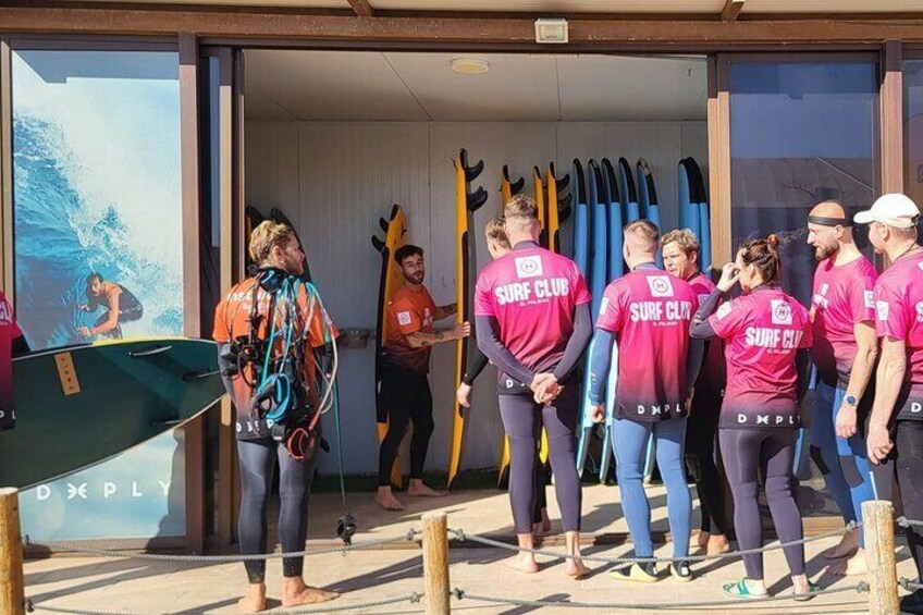 Surf Lessons in El Palmar