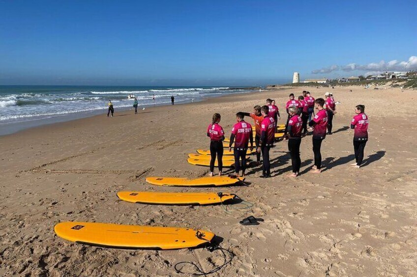 Surf Lessons in El Palmar