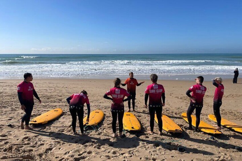 Surf Lessons in El Palmar