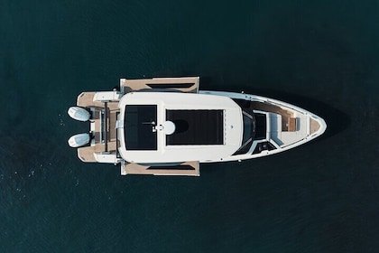 From Lindos: Private Yacht for Day or Sunset Boat Trips