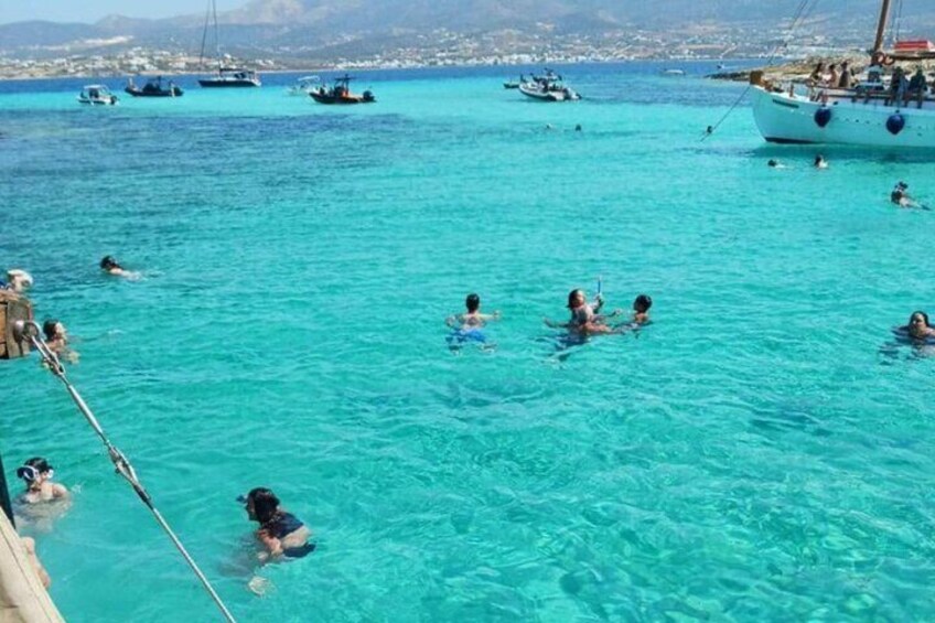 Paros, Antiparos and Despotiko Shared Boat Tour