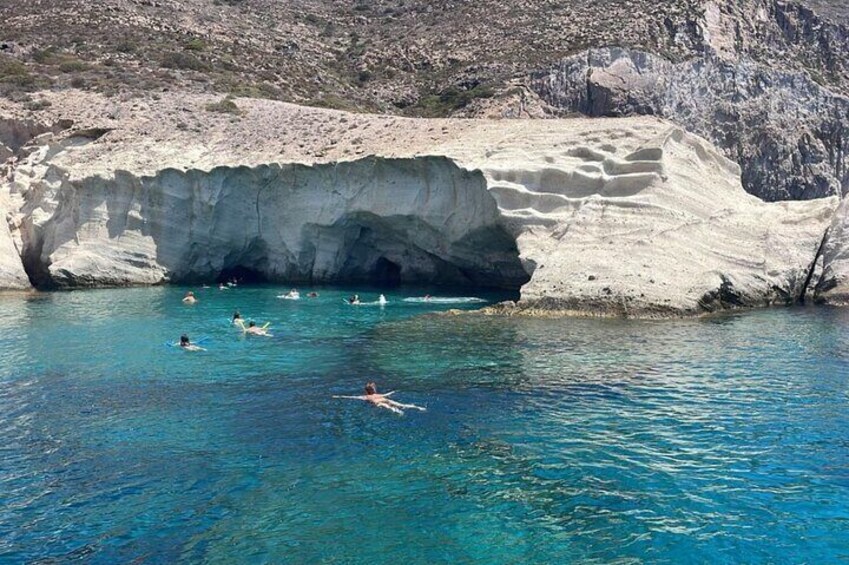 Paros, Antiparos and Despotiko Shared Boat Tour