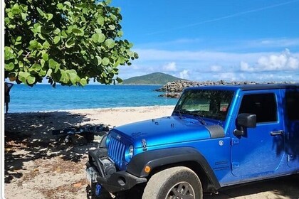 St Thomas and Water Island Guided Jeep Adventure