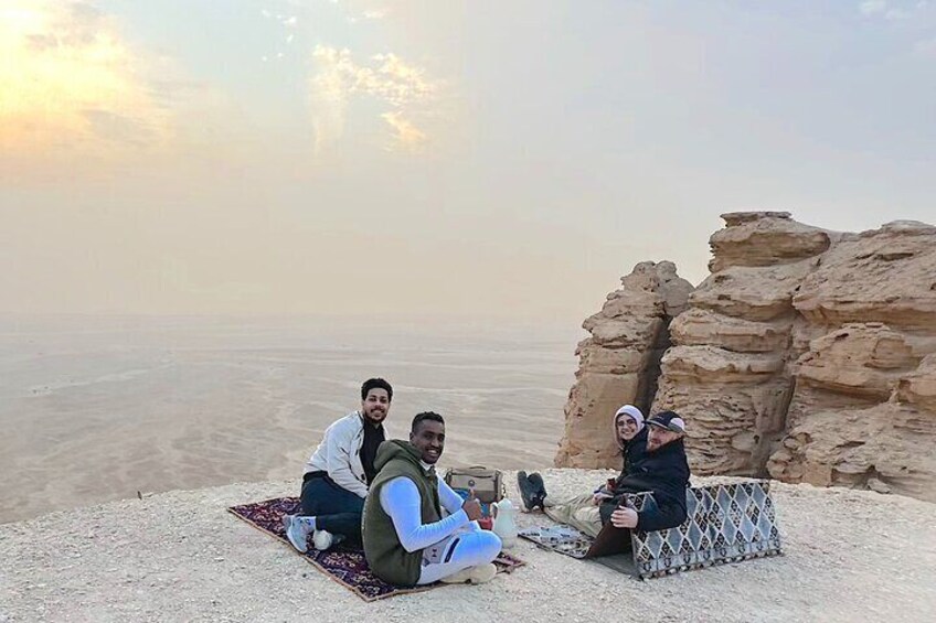 Edge of The World Bedouin picnic