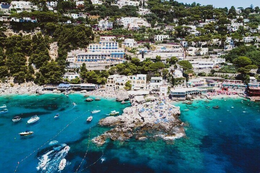 Boat Tour of Capri and Tour of the Island by Sea
