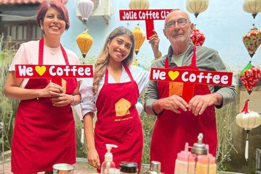 Jolie Da nang Coffee Making Class