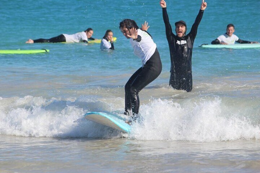 Surf Guiding Lesson and Experience in Muizenberg Cape Town