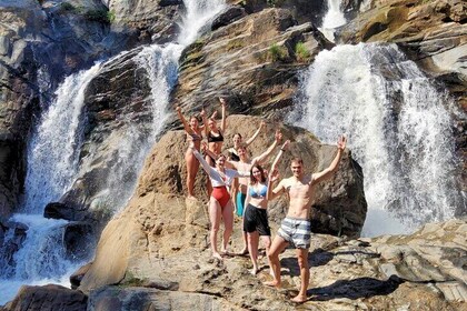Secret Waterfall and Bamboo Rafting from Chiang Mai