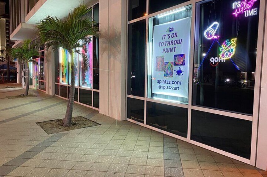 The storefront