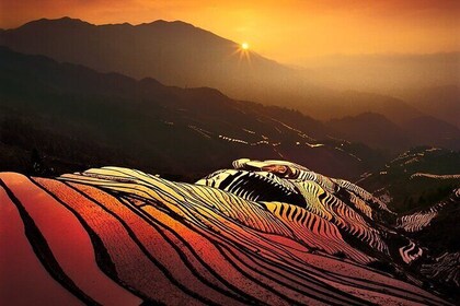 One Day Private Longji Rice Terraces with Minority Village Tour
