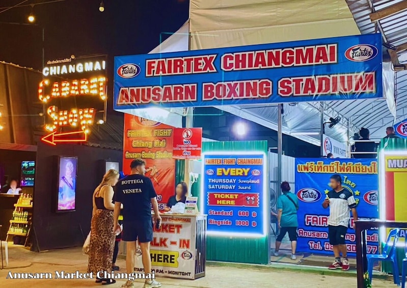 Chiang Mai Anusarn Market Boxing Stadium Muay Thai