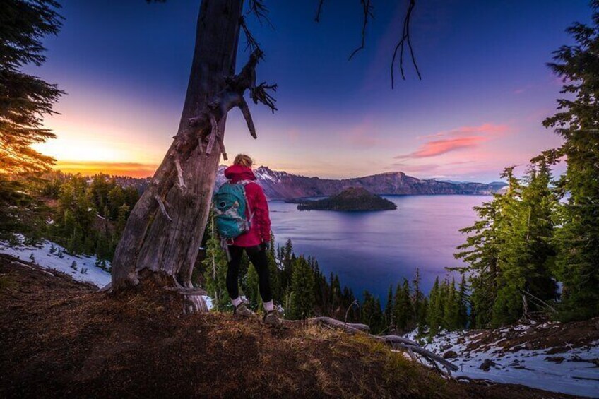 Self Guided Driving Audio Tour in Crater Lake