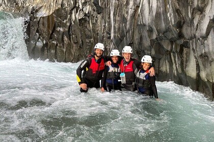 Taormina: Body rafting along the Alcantara River