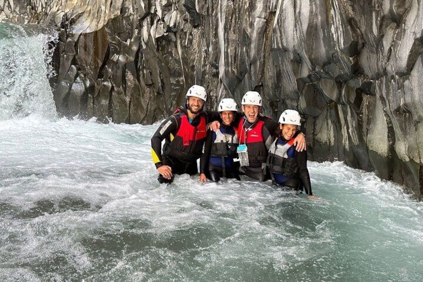 Taormina: Body rafting along the Alcantara River