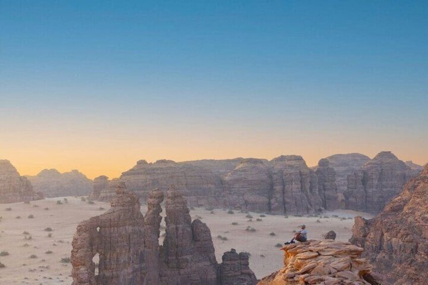Experience the Magic of Alula on a Sunset Hike in Sharaan Reserve