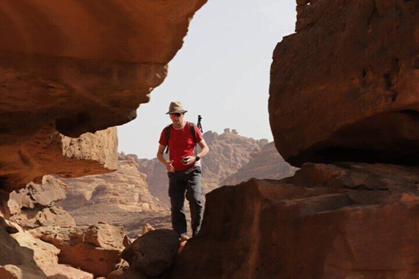 Experience the Magic of Alula on a Sunset Hike in Sharaan Reserve