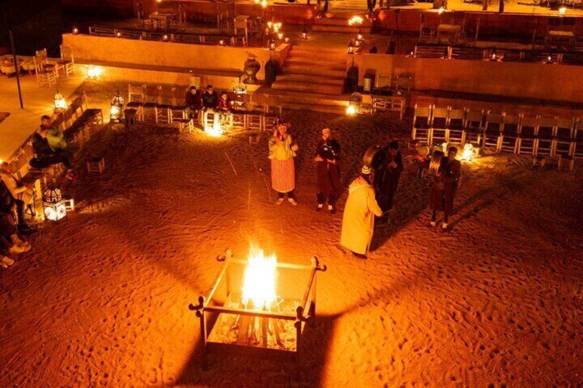 Quad Camel Ride and Dinner Show in Agafay