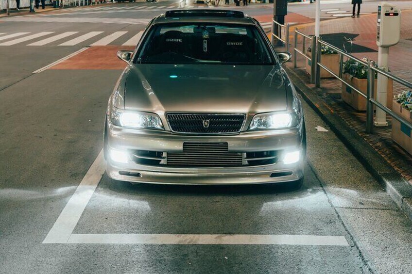 Tokyo Daikoku URUSAI JDM Tour Night Car Meet