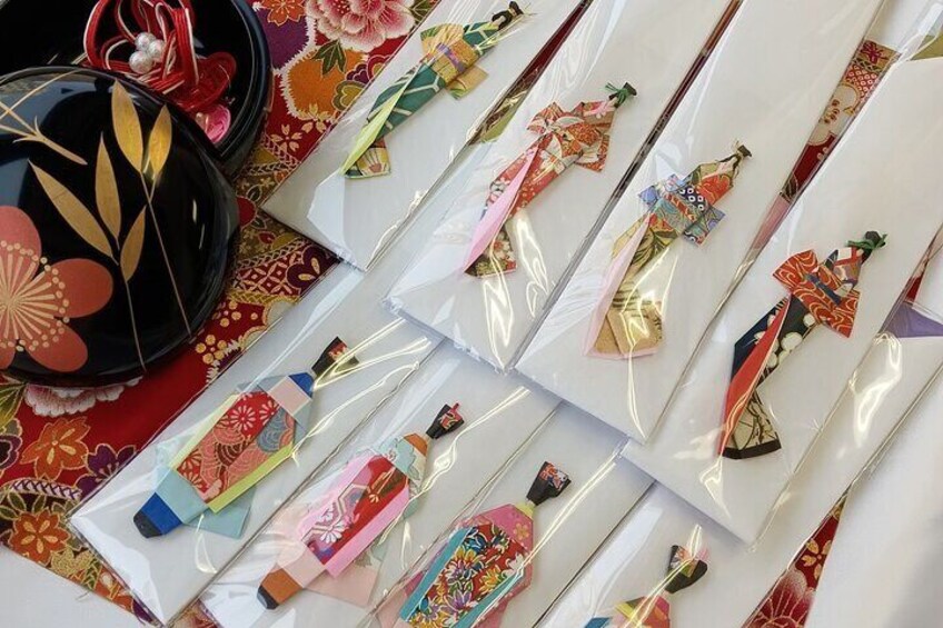 Prepared souvenirs of chopsticks 