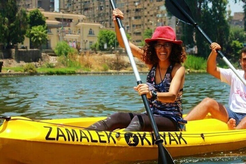 Cairo Adrenaline Rush Nile Kayaking and High Ropes Adventure