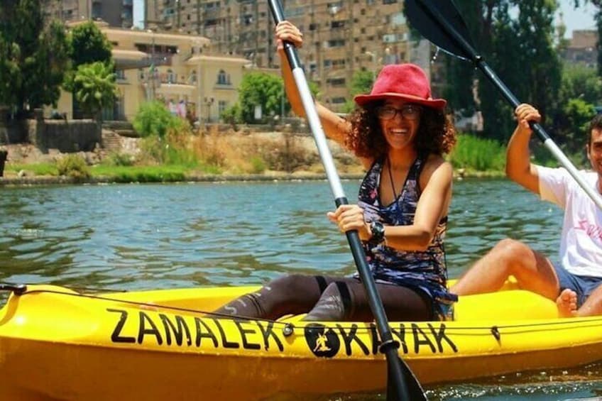 Cairo Adrenaline Rush Nile Kayaking and High Ropes Adventure