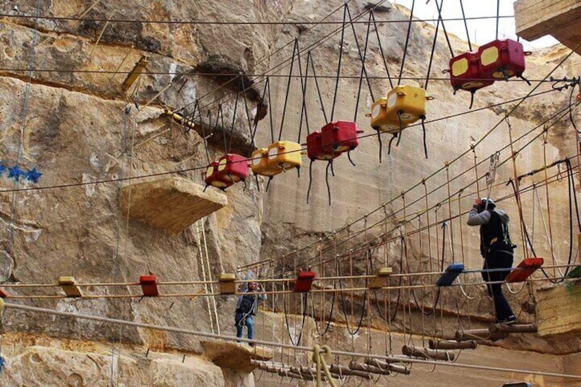 Cairo Adrenaline Rush Nile Kayaking and High Ropes Adventure