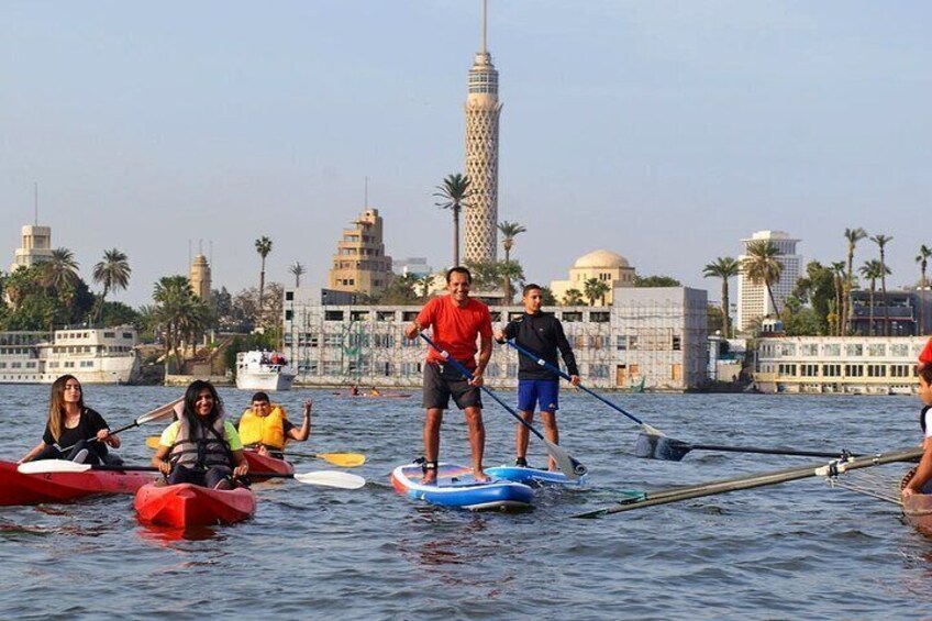 Cairo Adrenaline Rush Nile Kayaking and High Ropes Adventure