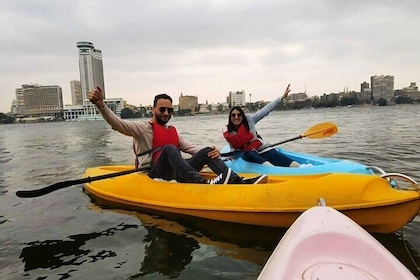 Cairo Adrenaline Rush Nile Kayaking and High Ropes Adventure