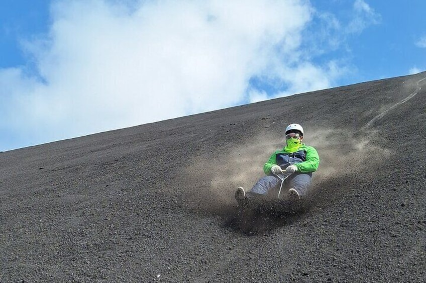 Volcano Sandboarding Private Experience in Leon