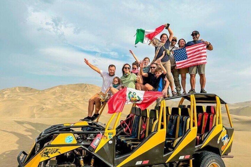 Buggies in the Oasis of Huacachina