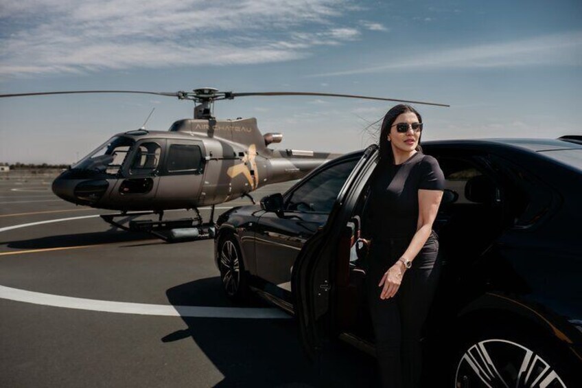 17 Minute Helicopter Dubai Tour with Transfers