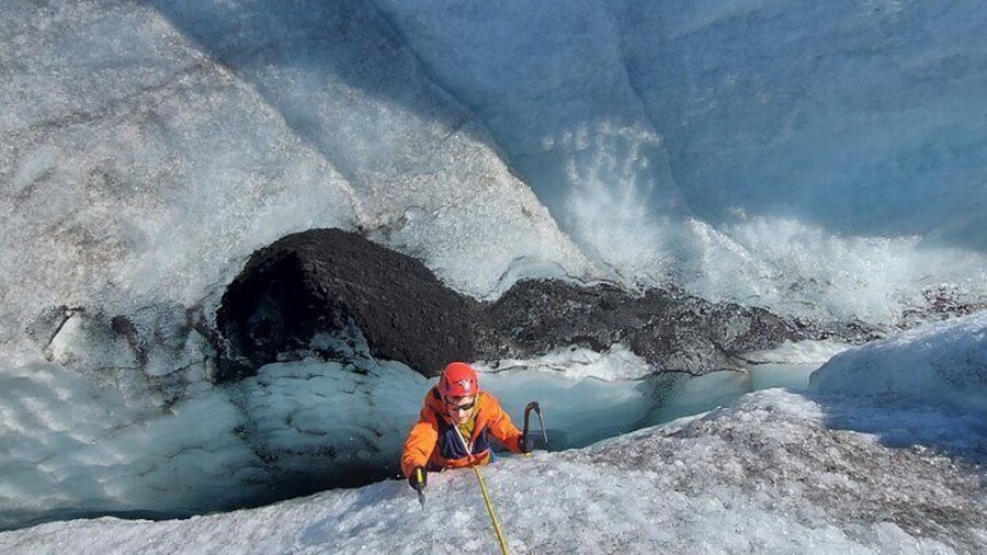 Small-Group Ice Climbing and Glacier Hiking in Solheimajokull