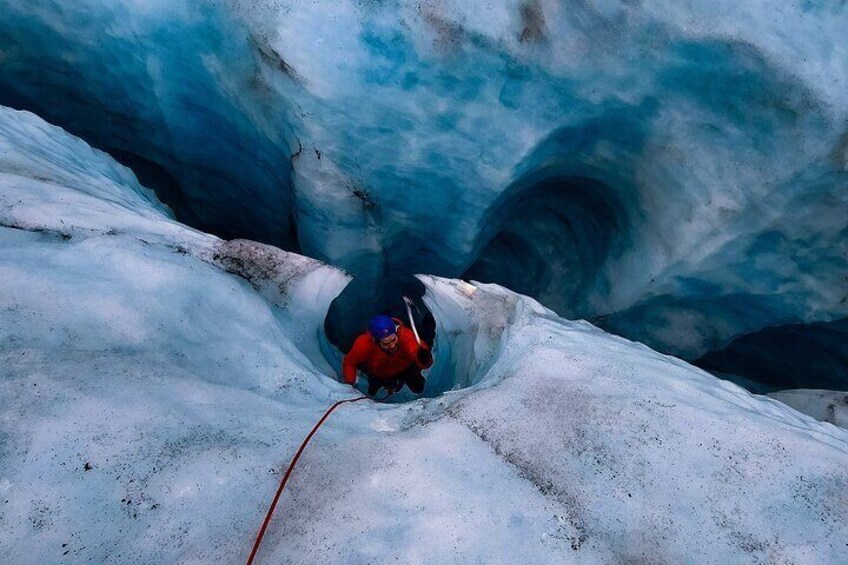 Small-Group Ice Climbing and Glacier Hiking in Solheimajokull