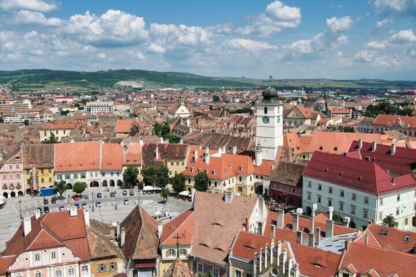 Corvin Castle & Sibiu Fortified City (1 day, from Cluj