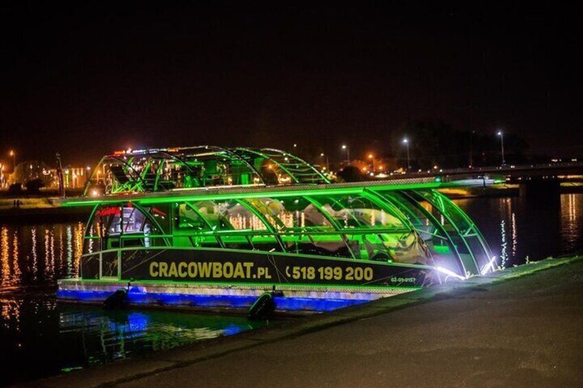 1-Hour Krakow Sightseeing Cruise Catamaran on the Vistula River