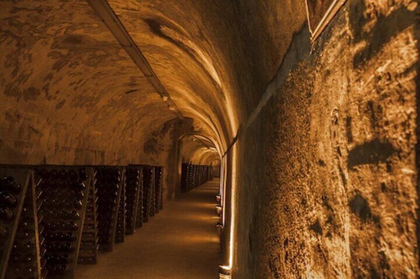 Champagne Mumm in Reims Private Half Day Tour from Paris