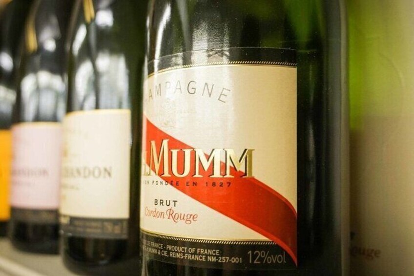 Champagne Mumm in Reims Private Half Day Tour from Paris