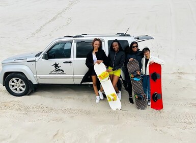 Sandboarding experince, Atlantis Dunes Cape Town