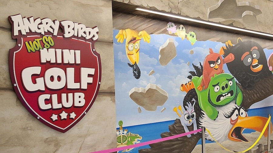 American Dream: Angry Birds Mini Golf Ticket