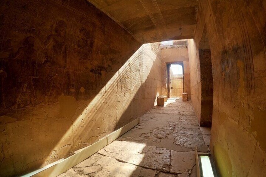 Private Trip:Heal By the Ancient Tel El-Amarna Abydos and Dendara