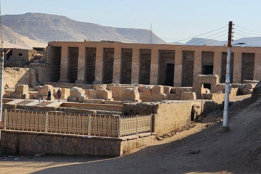 Private Trip:Heal By the Ancient Tel El-Amarna Abydos and Dendara