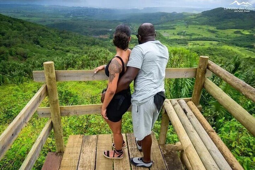 Valles Des Couleur Nature Park and Gris Gris Beach Private Tour