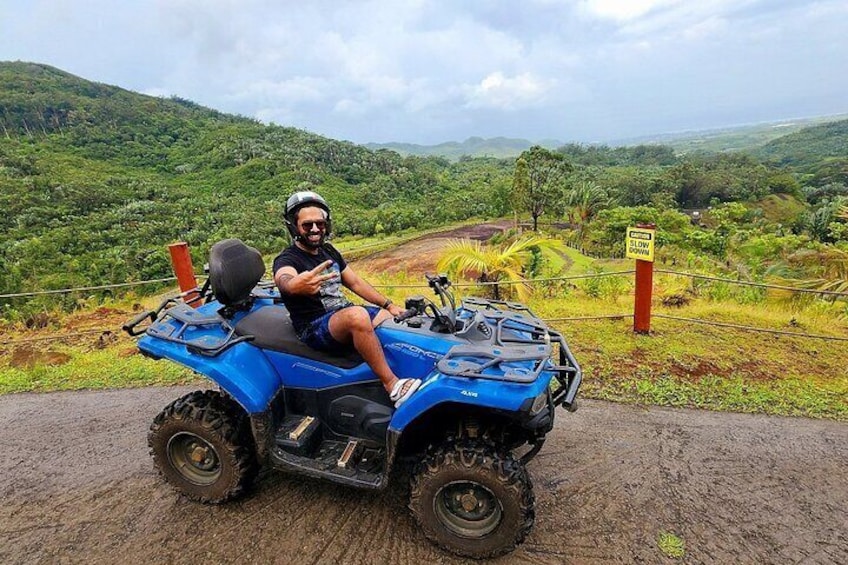 Valles Des Couleur Nature Park and Gris Gris Beach Private Tour