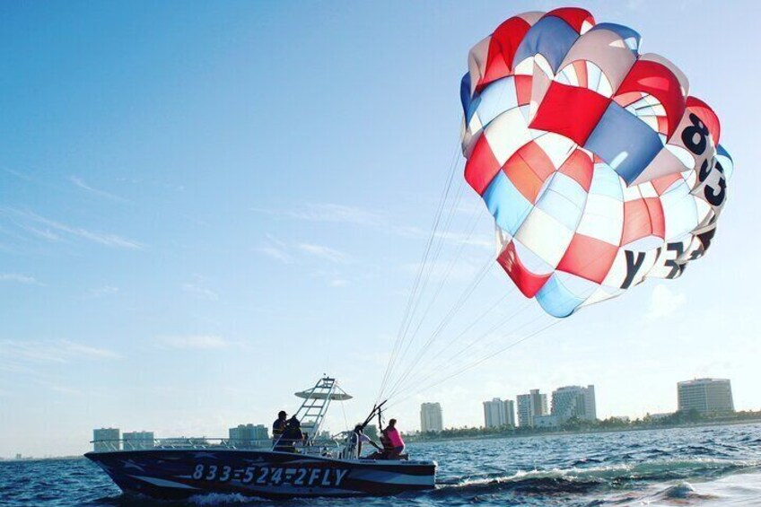 75 Minute Parasailing Adventure above Florida's Gulf Keys