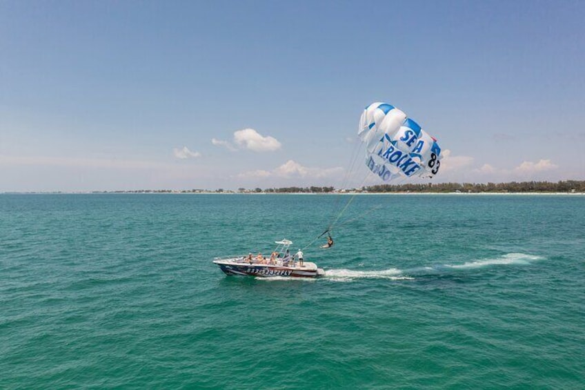 75 Minute Parasailing Adventure above Florida's Gulf Keys
