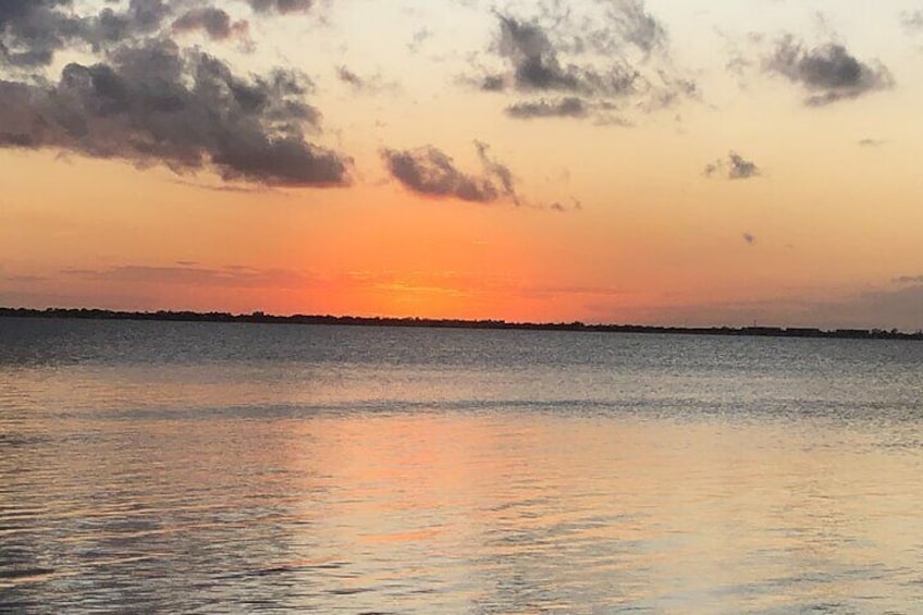 2-Hour Private Guided Sunset Boat Tour of the Indian River Lagoon