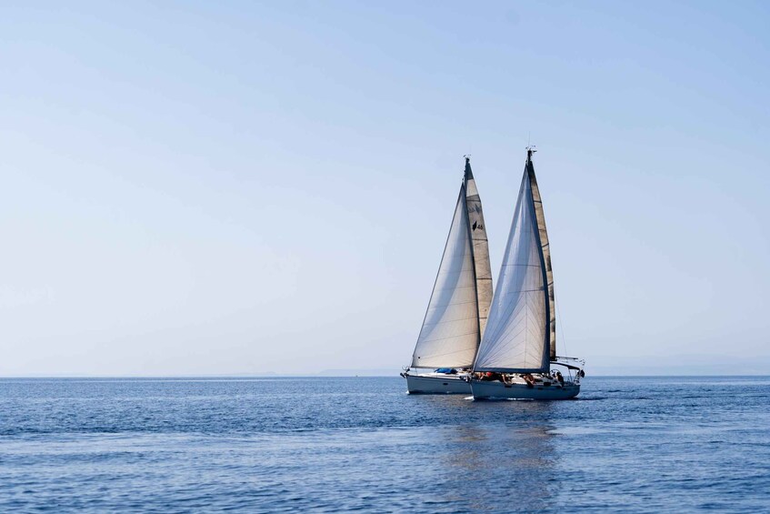 Picture 4 for Activity Giardini Naxos-Taormina: Sailboat with Snorkeling & Prosecco