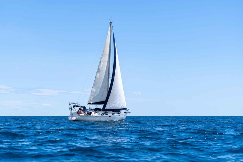 Picture 1 for Activity Giardini Naxos-Taormina: Sailboat with Snorkeling & Prosecco